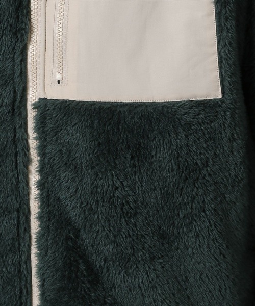 LAKOLE（ラコレ）の「防風ボアブルゾン / 149890（ブルゾン・メンズ・ブラック/アイボリー/グリーン・LARGE/MEDIUM）」の11枚目の写真