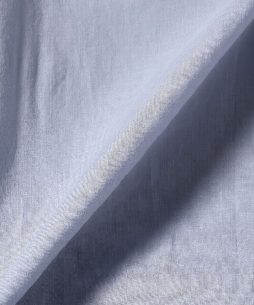 Demi-Luxe BEAMS（デミルクス ビームス）の「KHADI オーバー ショート シャツ（シャツ/ブラウス・レディース・サックスブルー/ホワイト/ネイビー/チャコールグレー・ONE SIZE）」の11枚目の写真