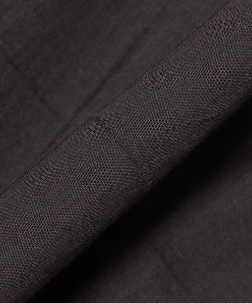Demi-Luxe BEAMS（デミルクス ビームス）の「KHADI オーバー ショート シャツ（シャツ/ブラウス・レディース・サックスブルー/ホワイト/ネイビー/チャコールグレー・ONE SIZE）」の17枚目の写真