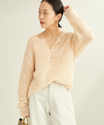 plage（プラージュ）の「《予約》ASAMEN V Neck ニット（）」 - WEAR