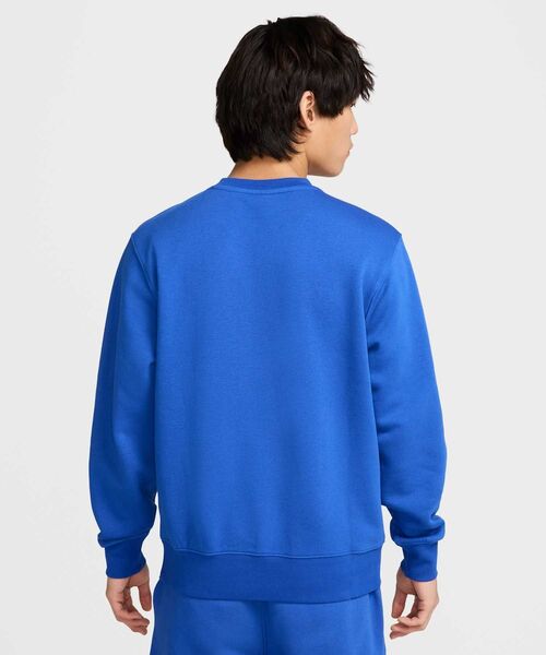 NIKE(ナイキ)の「ナイキ クラブ メンズ フリース クルー / Nike Club Men's Fleece Crew HJ2174-480 Game Royal(スウェット・メンズ・ロイヤルブルー・S/XL/M/L/2XL)」の2枚目の写真