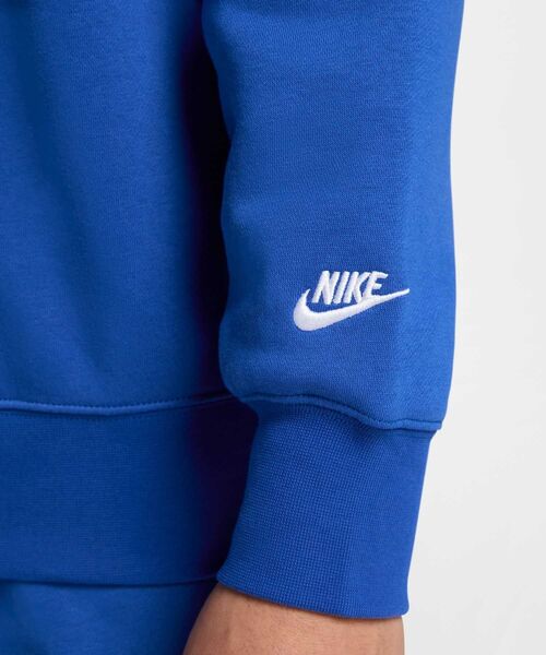 NIKE(ナイキ)の「ナイキ クラブ メンズ フリース クルー / Nike Club Men's Fleece Crew HJ2174-480 Game Royal(スウェット・メンズ・ロイヤルブルー・S/XL/M/L/2XL)」の4枚目の写真