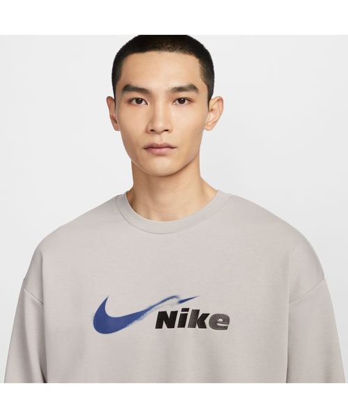 NIKE(ナイキ)の「ナイキ NIKE ナイキ DF トラック クラブ フリース クルー L/S トップ(スウェット・メンズ・グレー/ダークグレー・L/LL/3L/S/M)」の14枚目の写真