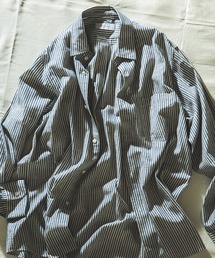 ADAM ET ROPE' | セルビッチ ダンガリー レギュラーカラーシャツ / ロングシーズン着用可能(シャツ/ブラウス)