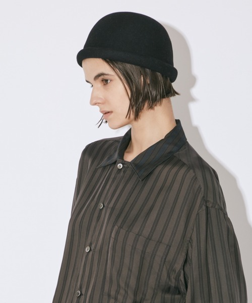 beautiful people（ビューティフルピープル）の「rabbit fur felt islam watch（ハット・レディース・ベージュ/ブラック・SMALL/MEDIUM）」の3枚目の写真