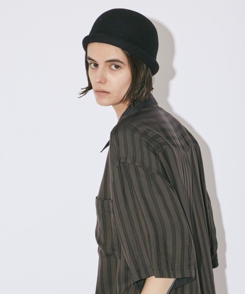 beautiful people（ビューティフルピープル）の「rabbit fur felt islam watch（ハット・レディース・ベージュ/ブラック・SMALL/MEDIUM）」の4枚目の写真