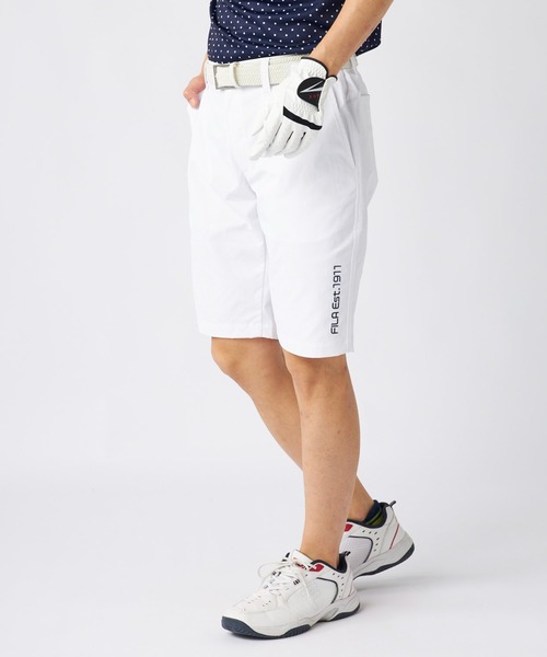 FILA GOLF(フィラゴルフ )の「ストレッチツイル ワンポイントロゴ ショートパンツ(その他パンツ・メンズ・ブラック/ホワイト/ライトグレー・XX-LARGE/X-LARGE/LARGE/MEDIUM)」の7枚目の写真