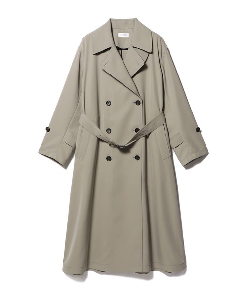 ほぼ未使用✨️25SS　エストネーション　ソモウウール トレンチコート　38 ESTNATION（エストネーション）の「ESTNATION / ソモウウール トレンチ