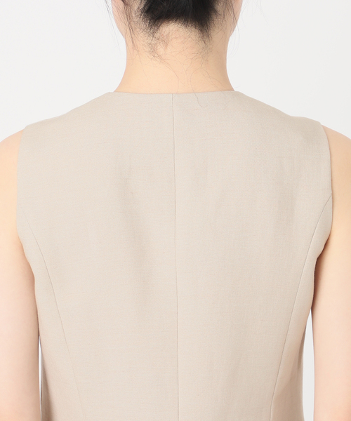 Noble（ノーブル）の「Vカラージレブラウス（ベスト）」 - WEAR