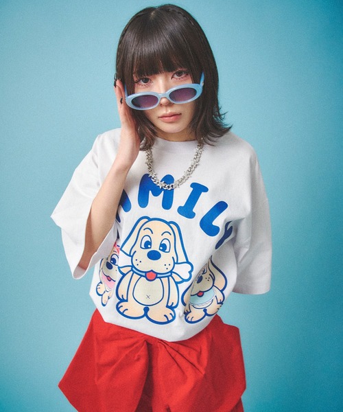 GALFY(ガルフィー)の「【GALFY/ガルフィー】FAMILY Tee(Tシャツ/カットソー・メンズ・ホワイト/ブラック/スミクロ・SS/S/L/XL)」の15枚目の写真