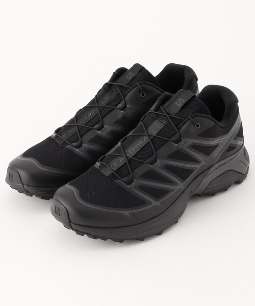 りんご様サロブラック2 SALOMON (サロモン) メッシュ レースアップ スニーカー XT-6