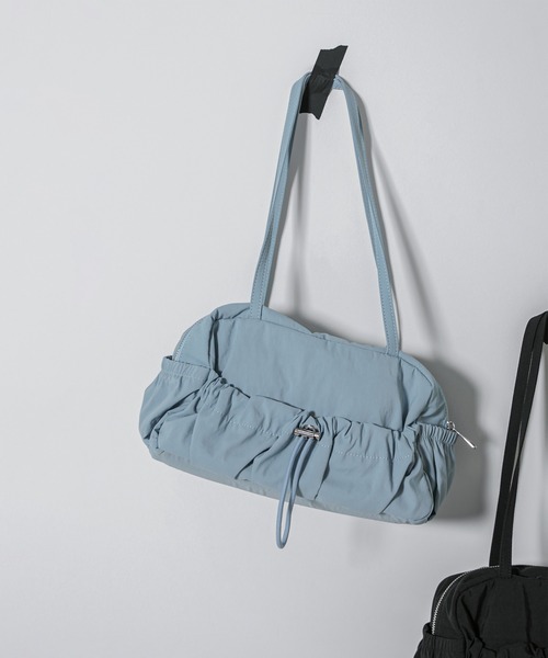 ROSE BUD（ローズバッド）の「ドロストミニボストンバッグ（ボストンバッグ・レディース・ブルー/ブラック・ONE SIZE）」の15枚目の写真