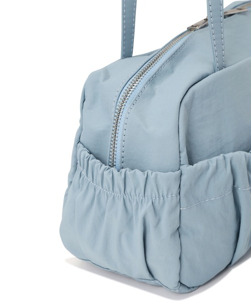 ROSE BUD（ローズバッド）の「ドロストミニボストンバッグ（ボストンバッグ・レディース・ブルー/ブラック・ONE SIZE）」の4枚目の写真