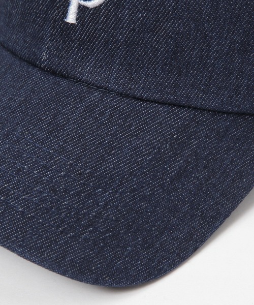 LAKOLE（ラコレ）の「デニムツイルロゴキャップ / 283622（ハット・レディース・ネイビー/オフホワイト・FREE）」の9枚目の写真