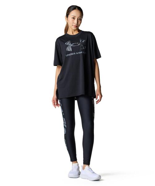 UNDER ARMOUR(アンダーアーマー)の「UAテック オーバーサイズ ショートスリーブ Tシャツ(トレーニング/レディース)(Tシャツ/カットソー・レディース・ブラック・S/M/L/XL)」の3枚目の写真