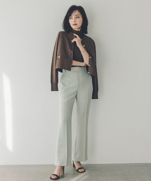 新品未使用anuans シルクブレンドベーシックニットカーディガン、トップス シルクブレンドベーシックニットカーディガン（カーディガン/ボレロ