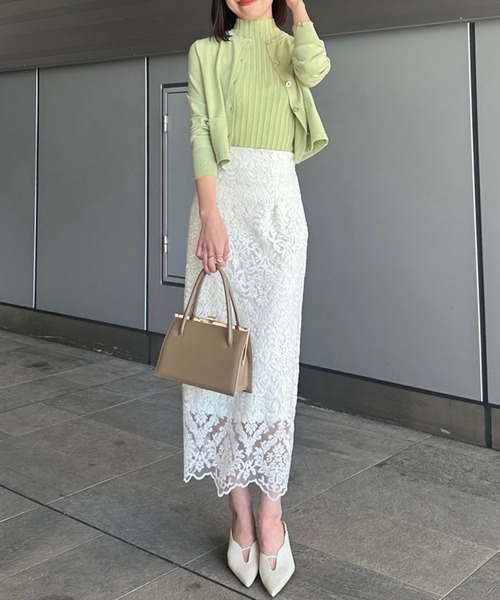 シルクブレンドベーシックニットカーディガン（カーディガン/ボレロ