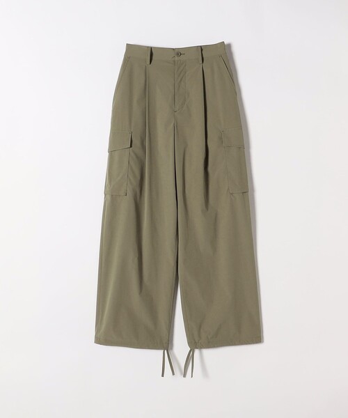 SHIPS any(シップス エニィ)の「SHIPS any:〈洗濯機可能〉タイプライター イージー カーゴ パンツ(カーゴパンツ・レディース・ブルー/オリーブ・40/38/36)」の16枚目の写真