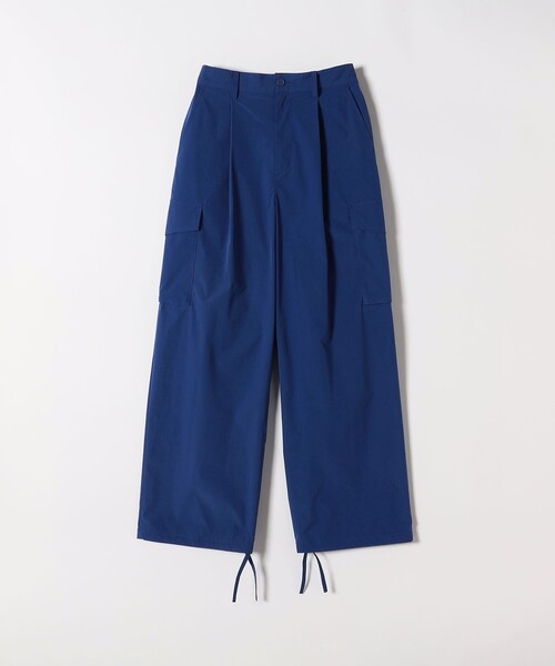 SHIPS any(シップス エニィ)の「SHIPS any:〈洗濯機可能〉タイプライター イージー カーゴ パンツ(カーゴパンツ・レディース・ブルー/オリーブ・40/38/36)」の5枚目の写真