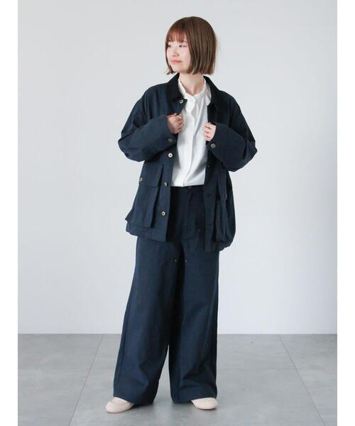 Lugnoncure(ルノンキュール)の「ワークストレートパンツ《2025spring catalog item》(その他パンツ・レディース・オフホワイト/ネイビー/ベージュ・M/L)」の9枚目の写真