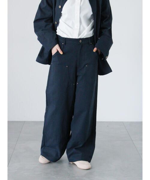 Lugnoncure(ルノンキュール)の「ワークストレートパンツ《2025spring catalog item》(その他パンツ・レディース・オフホワイト/ネイビー/ベージュ・M/L)」の10枚目の写真