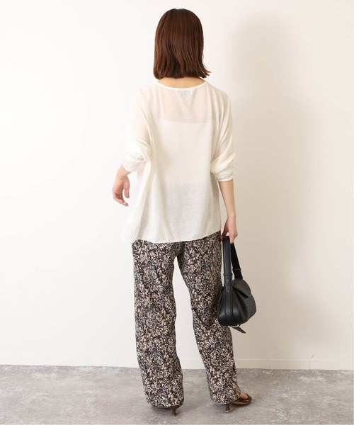 SLOBE IENA｜《追加》コットンシルクビッグプルオーバー