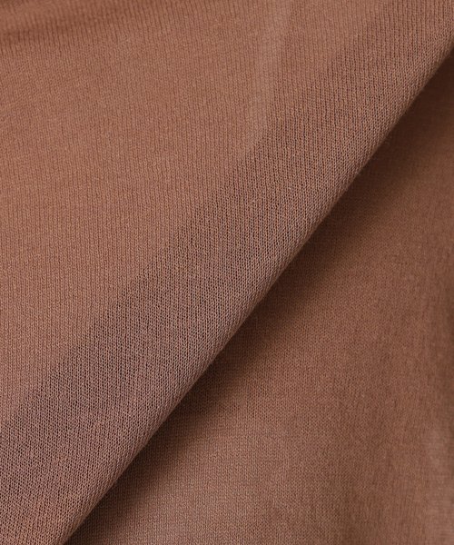 SLOBE IENA コットンシルクビッグプルオーバー SLOBE IENA｜《追加》コットンシルクビッグプルオーバー