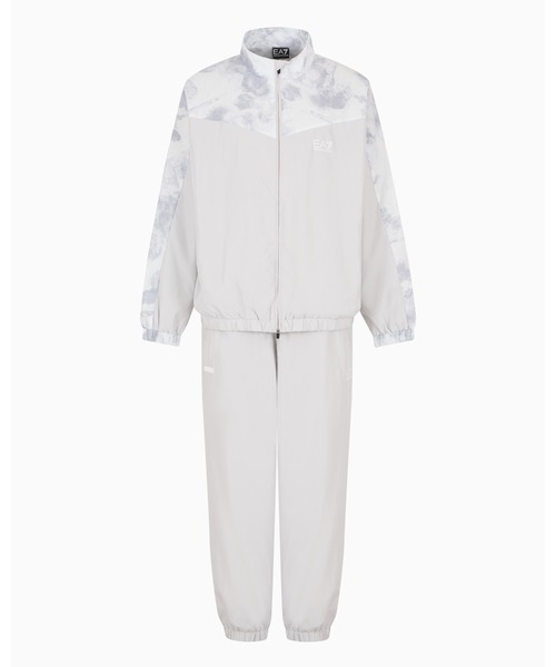 EMPORIO ARMANI EA7(エンポリオアルマーニイーエーセブン)の「<オンライン限定>【エンポリオ アルマーニ EA7】Dynamic Athlete プリント入りトラックスーツ VENTUS7テクニカルファブリック(セットアップ・メンズ・ライトグレー・LARGE/MEDIUM/X-LARGE/XX-LARGE/SMALL)」の5枚目の写真