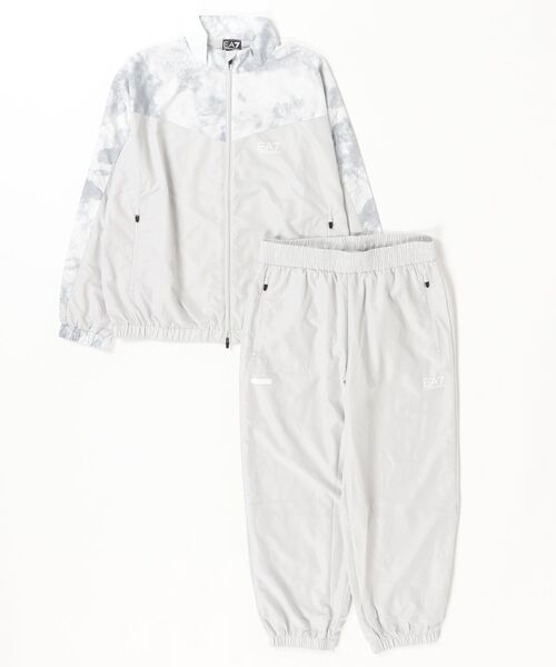 EMPORIO ARMANI EA7(エンポリオアルマーニイーエーセブン)の「<オンライン限定>【エンポリオ アルマーニ EA7】Dynamic Athlete プリント入りトラックスーツ VENTUS7テクニカルファブリック(セットアップ・メンズ・ライトグレー・LARGE/MEDIUM/X-LARGE/XX-LARGE/SMALL)」の6枚目の写真