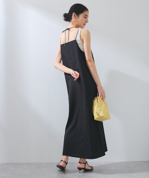 VIS（ビス）の「【WEB限定】【洗える】マルチWAYキャミワンピース（ワンピース・レディース・ブラック/サックスブルー/チャコールグレー・FREE）」の10枚目の写真