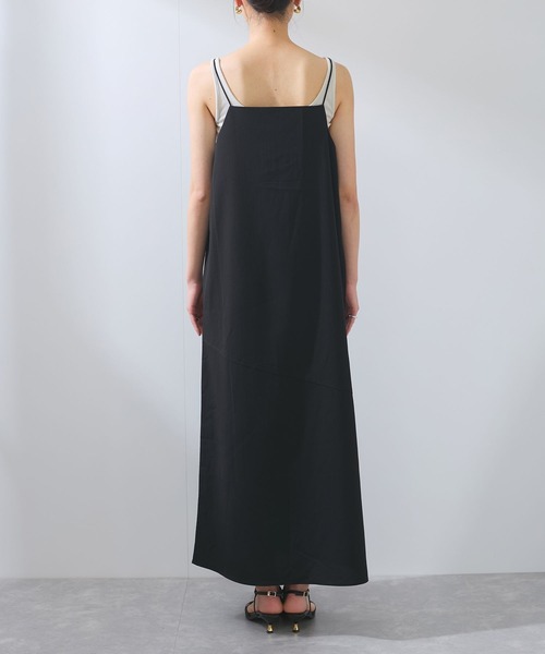 VIS（ビス）の「【WEB限定】【洗える】マルチWAYキャミワンピース（ワンピース・レディース・ブラック/サックスブルー/チャコールグレー・FREE）」の14枚目の写真