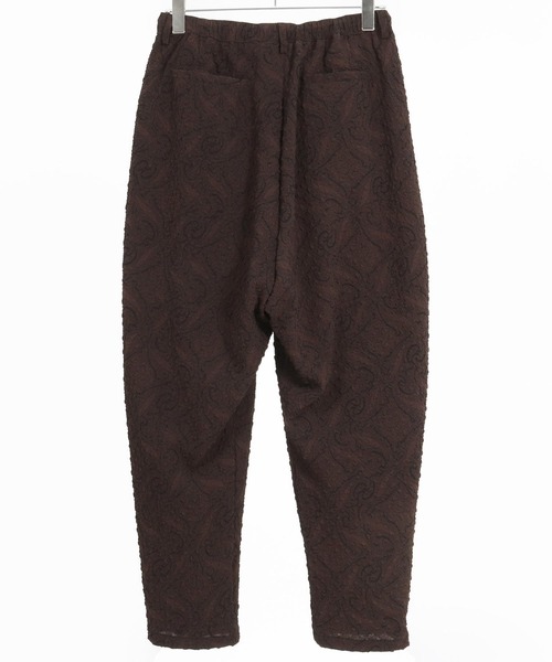 ANGENEHM(アンゲネーム)の「mp13337-Seersucker fabric tapered pants バルーンパンツ(その他パンツ・メンズ・ブラウン系その他/ブラック系その他・S/M/L)」の10枚目の写真
