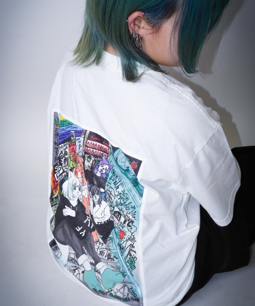 AFYF(エーエフワイエフ)の「【AFYF】AFYF Premium Souvenir Short Sleeve T-Shirt "KEMONER" version by GILDAN Premium Cotton 5.6oz / AFYFスーベニア ショートスリーブ Tシャツ "ケモナー"ヴァージョン ギルダン プレミアム コットン5.6oz AFYF グラフィック by ロフトスキー(Tシャツ/カットソー・メンズ・ホワイト/ブラック・X-LARGE/LARGE)」の13枚目の写真