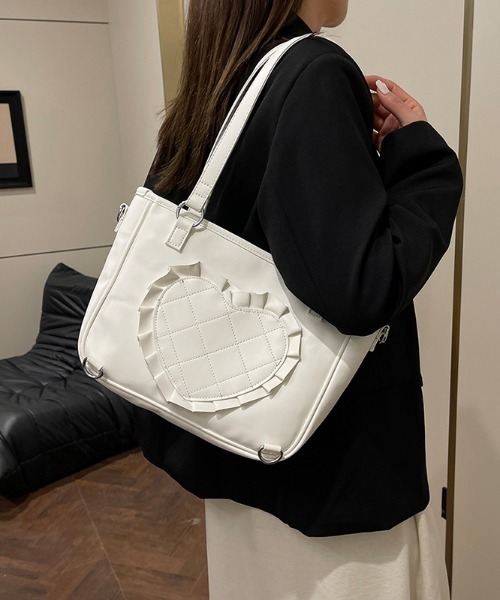 ★S'AIME★バルーン チェーン ショルダー3WAYバッグ/送料込 CLEL】3way Chain Shoulder Bag/3way チェーンショルダーバッグ