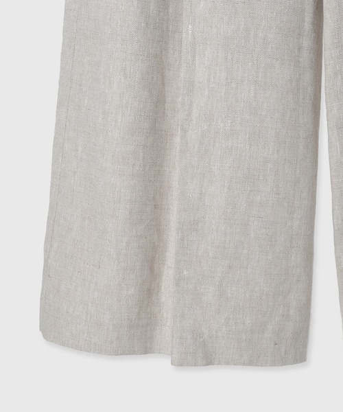 セール】リネンセミワイドパンツ（その他パンツ）｜anuans（ア