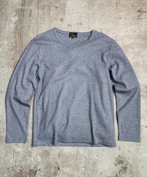 Coffee & Cigarettes | 3C5 HEAVY WAFFLE CREW – USA VINTAGE FIT ワッフル クルーネックロンTEE ビンテージフィット(Tシャツ/カットソー)