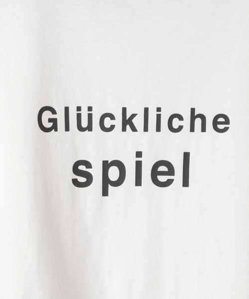 JEANASIS（ジーナシス）の「GermanロゴプリントTEE/450940（Tシャツ/カットソー・レディース・ブラック/ホワイト/イエロー・FREE）」の15枚目の写真