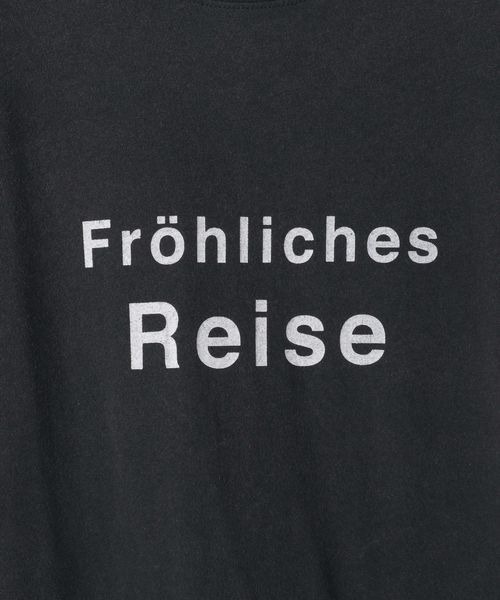 JEANASIS（ジーナシス）の「GermanロゴプリントTEE/450940（Tシャツ/カットソー・レディース・ブラック/ホワイト/イエロー・FREE）」の12枚目の写真