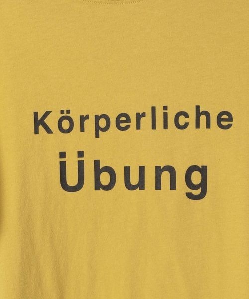 JEANASIS（ジーナシス）の「GermanロゴプリントTEE/450940（Tシャツ/カットソー・レディース・ブラック/ホワイト/イエロー・FREE）」の17枚目の写真