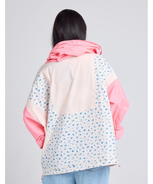 Little sunny bite(リトルサニーバイト)の「/Little sunny bite/nylon hoodie pull over(ナイロンジャケット・レディース・ブルー/ブラック/ピンク・MEDIUM/SMALL)」の6枚目の写真