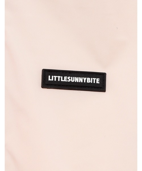 Little sunny bite(リトルサニーバイト)の「/Little sunny bite/nylon hoodie pull over(ナイロンジャケット・レディース・ブルー/ブラック/ピンク・MEDIUM/SMALL)」の9枚目の写真