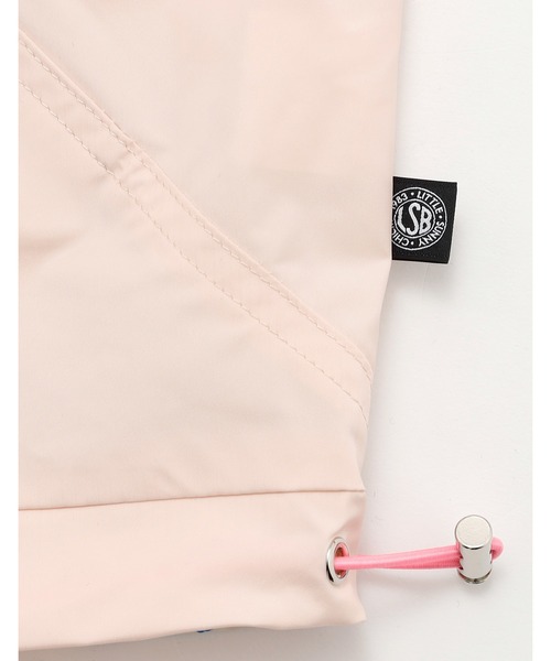 Little sunny bite(リトルサニーバイト)の「/Little sunny bite/nylon hoodie pull over(ナイロンジャケット・レディース・ブルー/ブラック/ピンク・MEDIUM/SMALL)」の12枚目の写真
