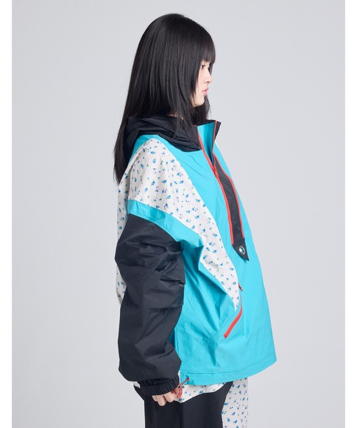 Little sunny bite(リトルサニーバイト)の「/Little sunny bite/nylon hoodie pull over(ナイロンジャケット・レディース・ブルー/ブラック/ピンク・MEDIUM/SMALL)」の16枚目の写真