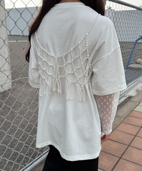 パールビーズビスチェ AS KNOW キャミソール パールビーズビスチェ : ZOZOTOWN Yahoo