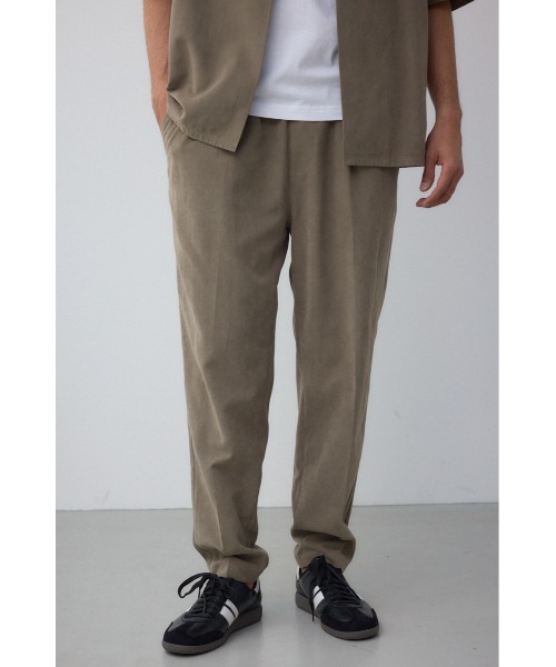 AZUL by moussy（アズールバイマウジー）の「接触冷感フェイクスウェードセットアップ（セットアップ・メンズ・ブラック/カーキ/グレー・MEDIUM/LARGE）」の19枚目の写真