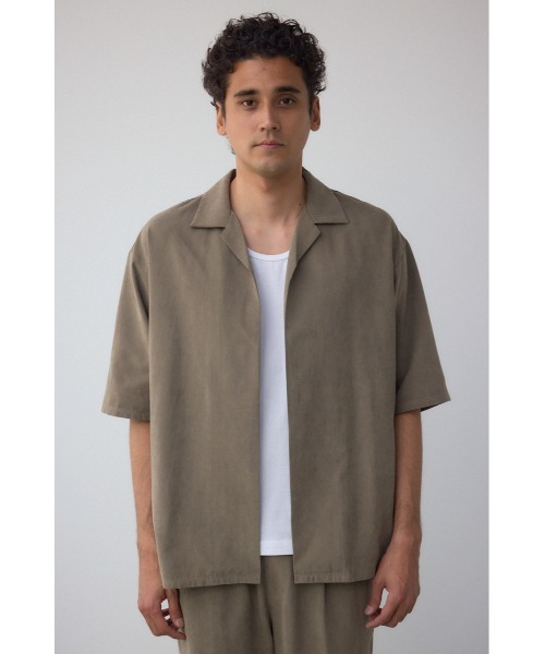 AZUL by moussy（アズールバイマウジー）の「接触冷感フェイクスウェードセットアップ（セットアップ・メンズ・ブラック/カーキ/グレー・MEDIUM/LARGE）」の17枚目の写真