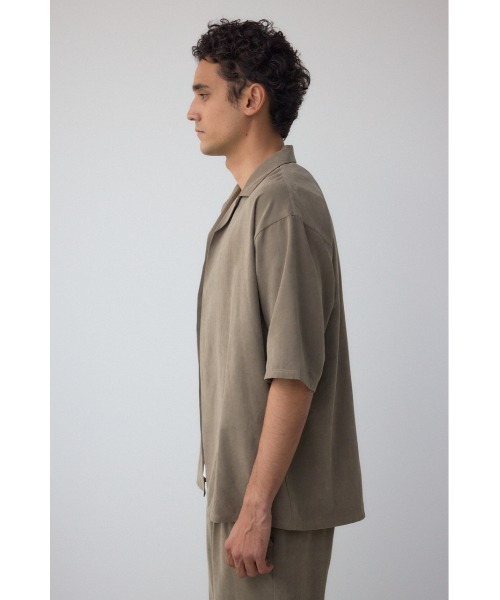 AZUL by moussy（アズールバイマウジー）の「接触冷感フェイクスウェードセットアップ（セットアップ・メンズ・ブラック/カーキ/グレー・MEDIUM/LARGE）」の16枚目の写真