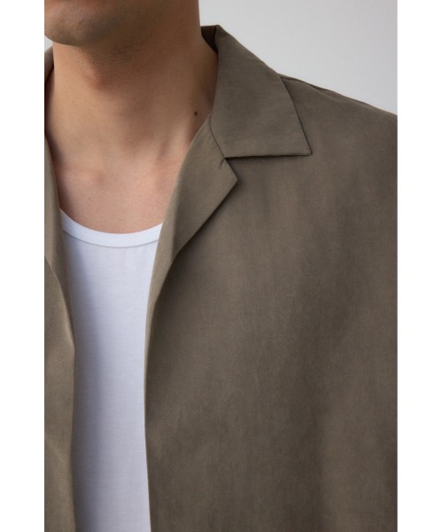 AZUL by moussy（アズールバイマウジー）の「接触冷感フェイクスウェードセットアップ（セットアップ・メンズ・ブラック/カーキ/グレー・MEDIUM/LARGE）」の14枚目の写真