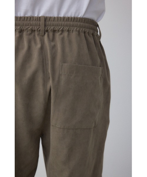 AZUL by moussy（アズールバイマウジー）の「接触冷感フェイクスウェードセットアップ（セットアップ・メンズ・ブラック/カーキ/グレー・MEDIUM/LARGE）」の7枚目の写真