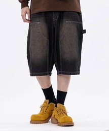 JOHN'S CLOSET（ジョンズクローゼット）の「【13】ダブルニー ペインターショーツ（デニムパンツ）」